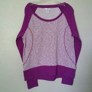 Jockey Purple / Burgundy Sweatshirt size XL